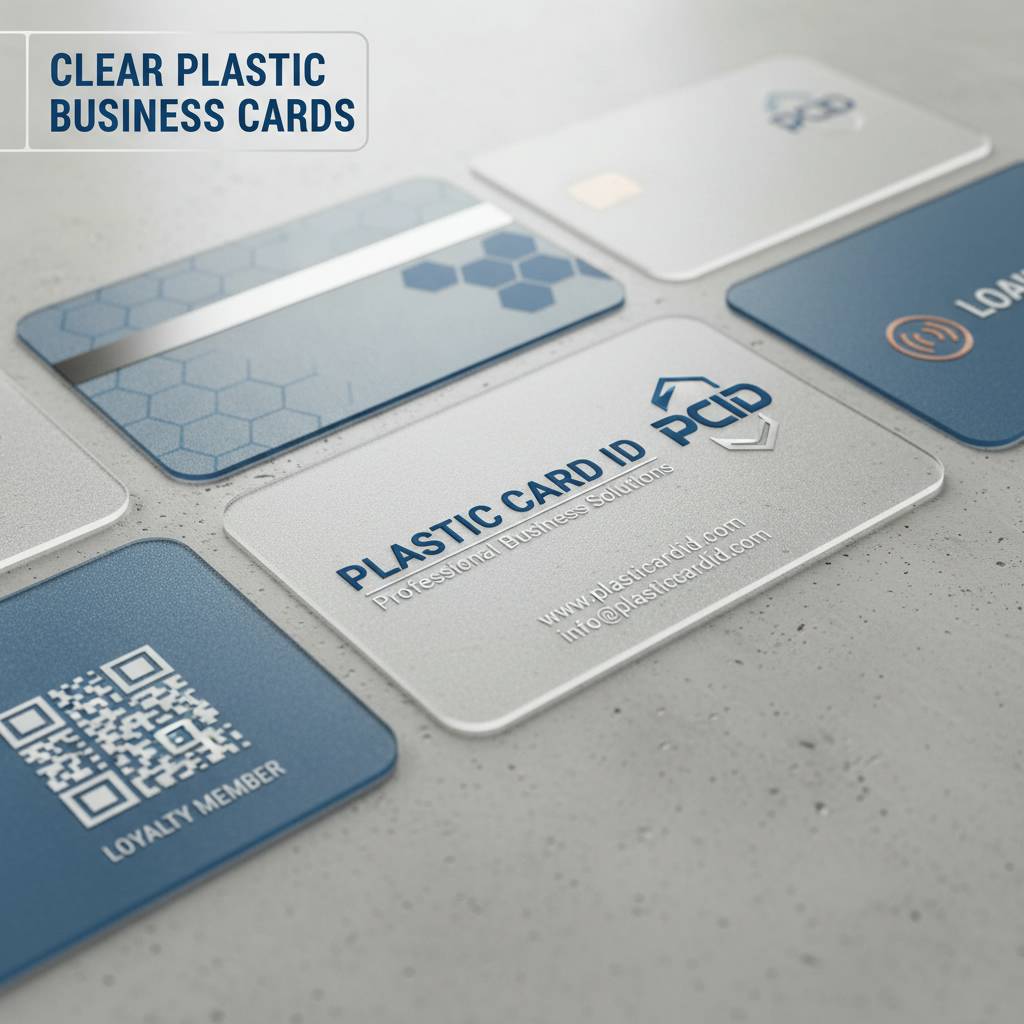 Clear Plastic Business Cards