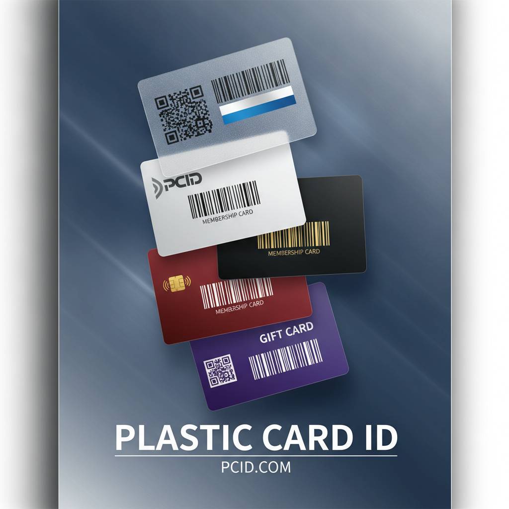 Types of Barcode Plastic Cards We Offer