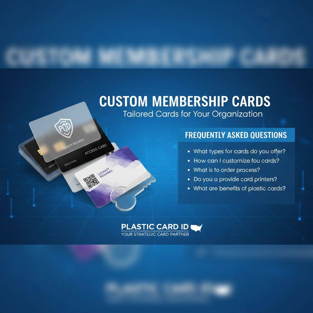Frequently Asked Questions About Custom Membership Cards
