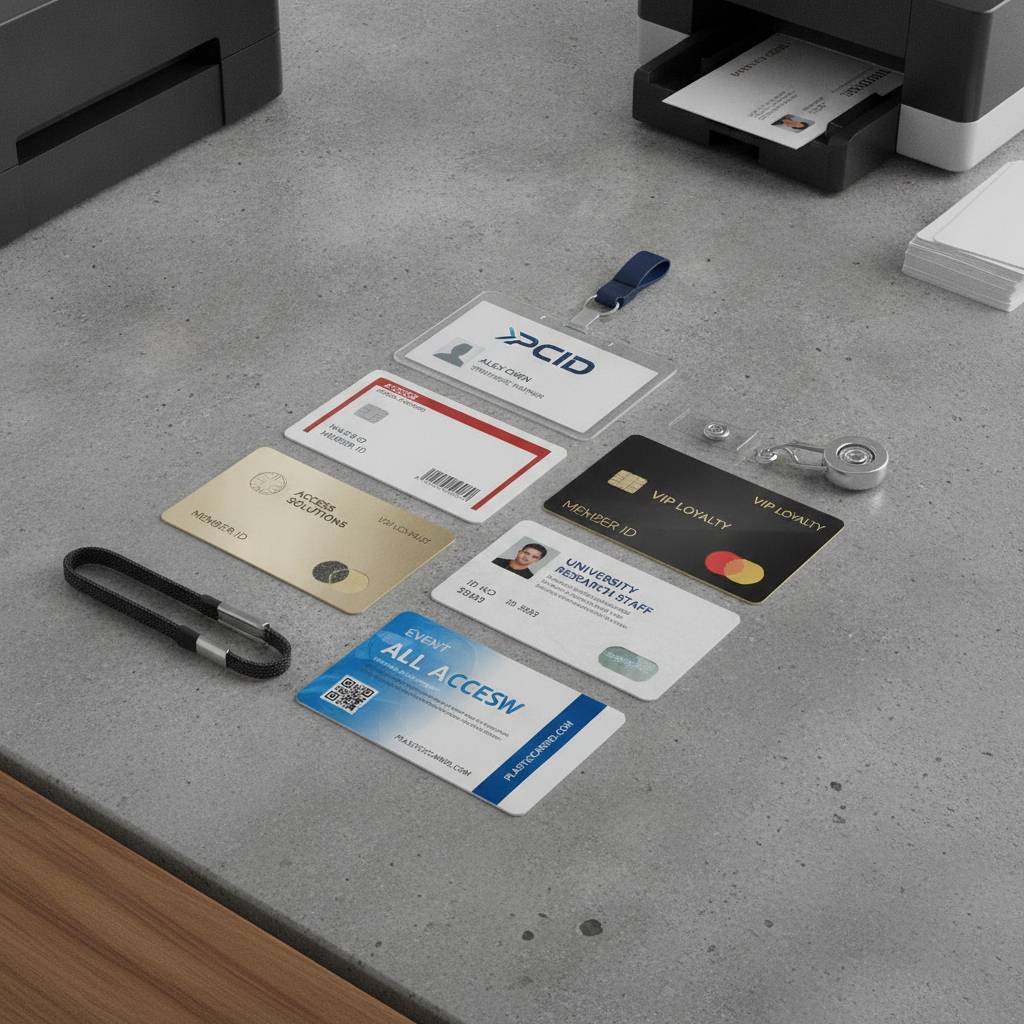 Types of Printed ID Badges We Offer