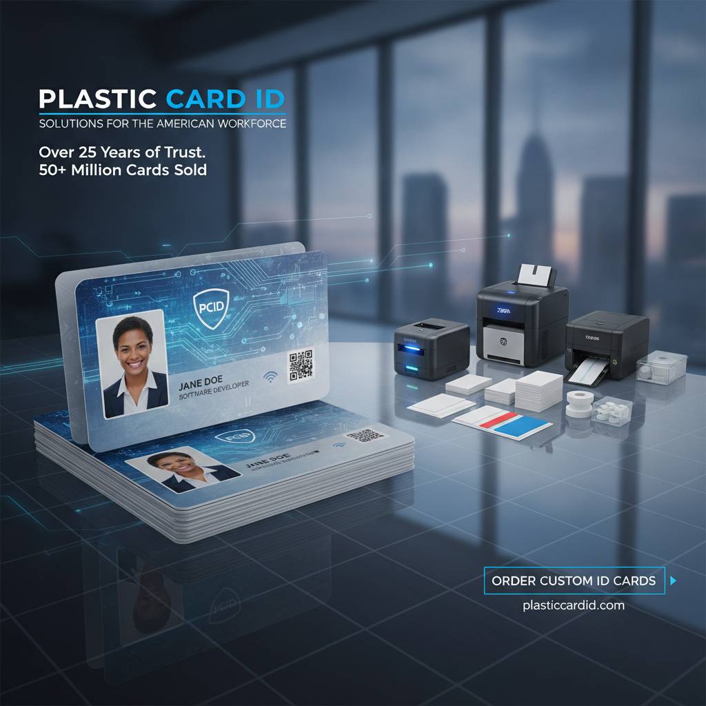 Take the Next Step with Plastic Card ID: Get Your Custom Employee ID Cards Today