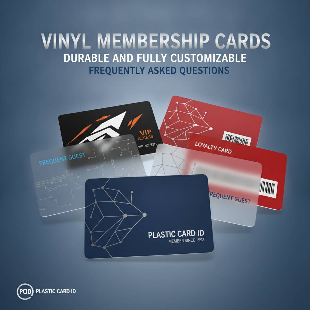 Frequently Asked Questions About Vinyl Membership Cards