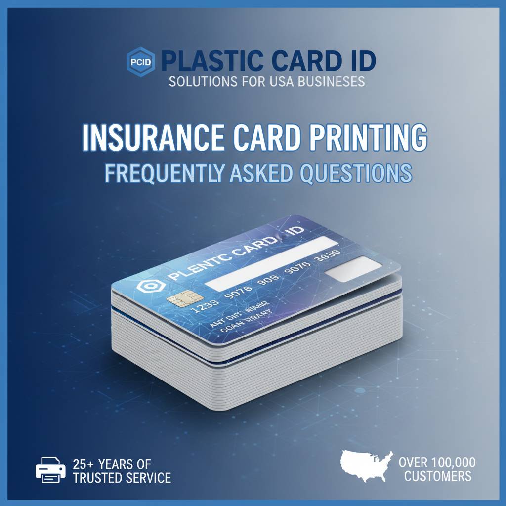 Frequently Asked Questions About Insurance Card Printing