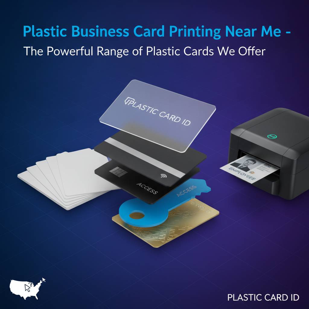 The Powerful Range of Plastic Cards We Offer