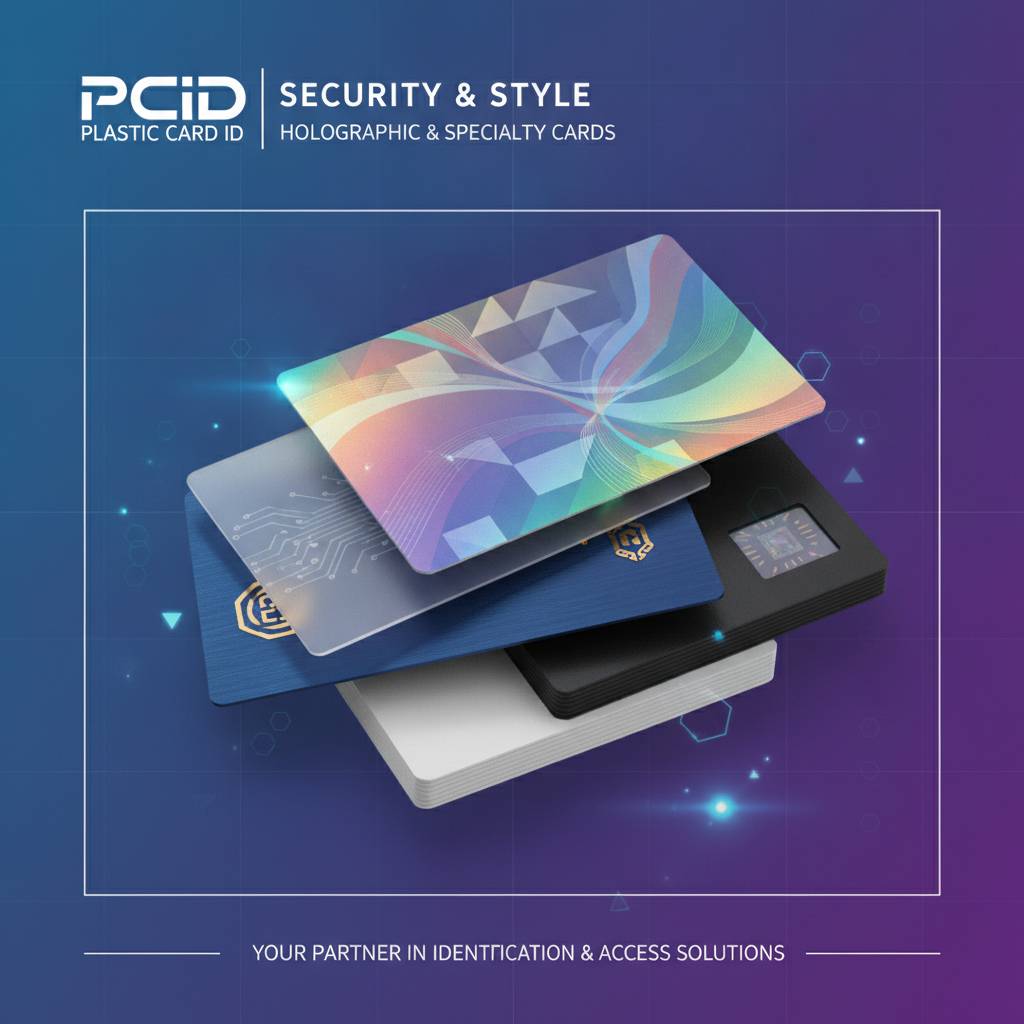 Our Full Range of Holographic and Specialty Card Types