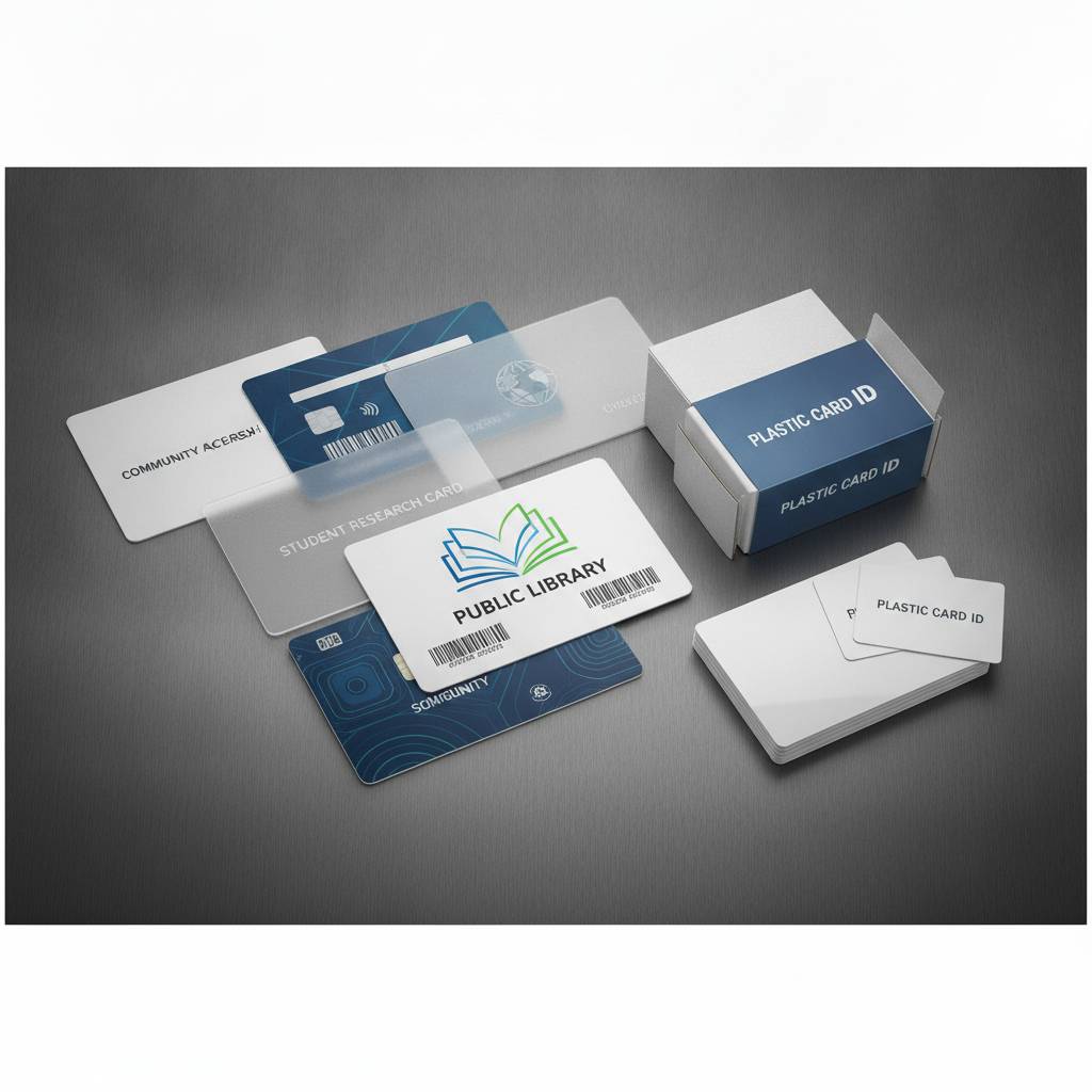 Order Your Plastic Library Cards From Plastic Card ID Today