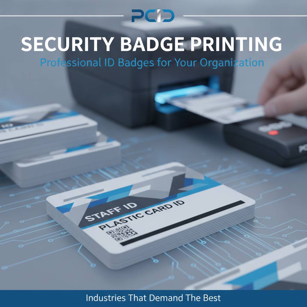 Security Badge Printing for Industries That Demand the Best